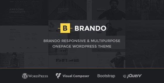 Brando Responsive and Multipurpose OnePage WordPress Theme: Brando Responsive and Multipurpose OnePage WordPress Theme